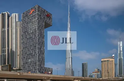 Office Space - Studio - 1 Bathroom for rent in Mashreq Bank Global HQ - Burj Khalifa Area - Downtown Dubai - Dubai