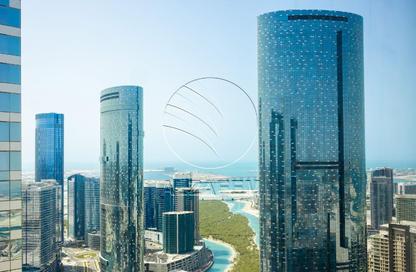 Apartment - 1 Bedroom - 2 Bathrooms for rent in The Gate Tower 2 - Shams Abu Dhabi - Al Reem Island - Abu Dhabi