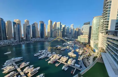 Apartment - 1 Bedroom - 3 Bathrooms for rent in Marina Sail - Dubai Marina - Dubai