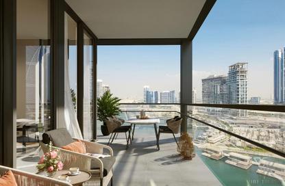 Apartment - 1 - 2 for sale in The Crestmark - Business Bay - Dubai