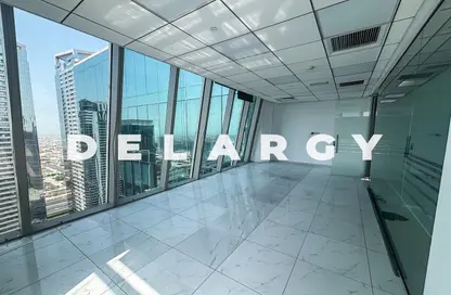 Office Space - Studio - 1 Bathroom for rent in The Prism - Business Bay - Dubai