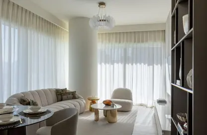 شقة - غرفة نوم - 1 حمام للايجار في جراند بلو تاور 2 - إعمار بيتشفرونت - دبي هاربور - دبي