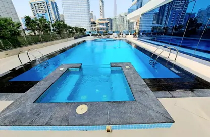 شقة - غرفة نوم - 2 حمامات للايجار في ويفز تاور - الخليج التجاري - دبي