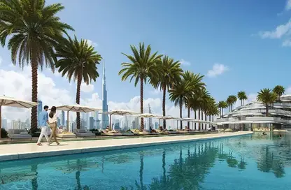 شقة - غرفة نوم - 2 حمامات للبيع في بينغاتي أكوارايز - الخليج التجاري - دبي