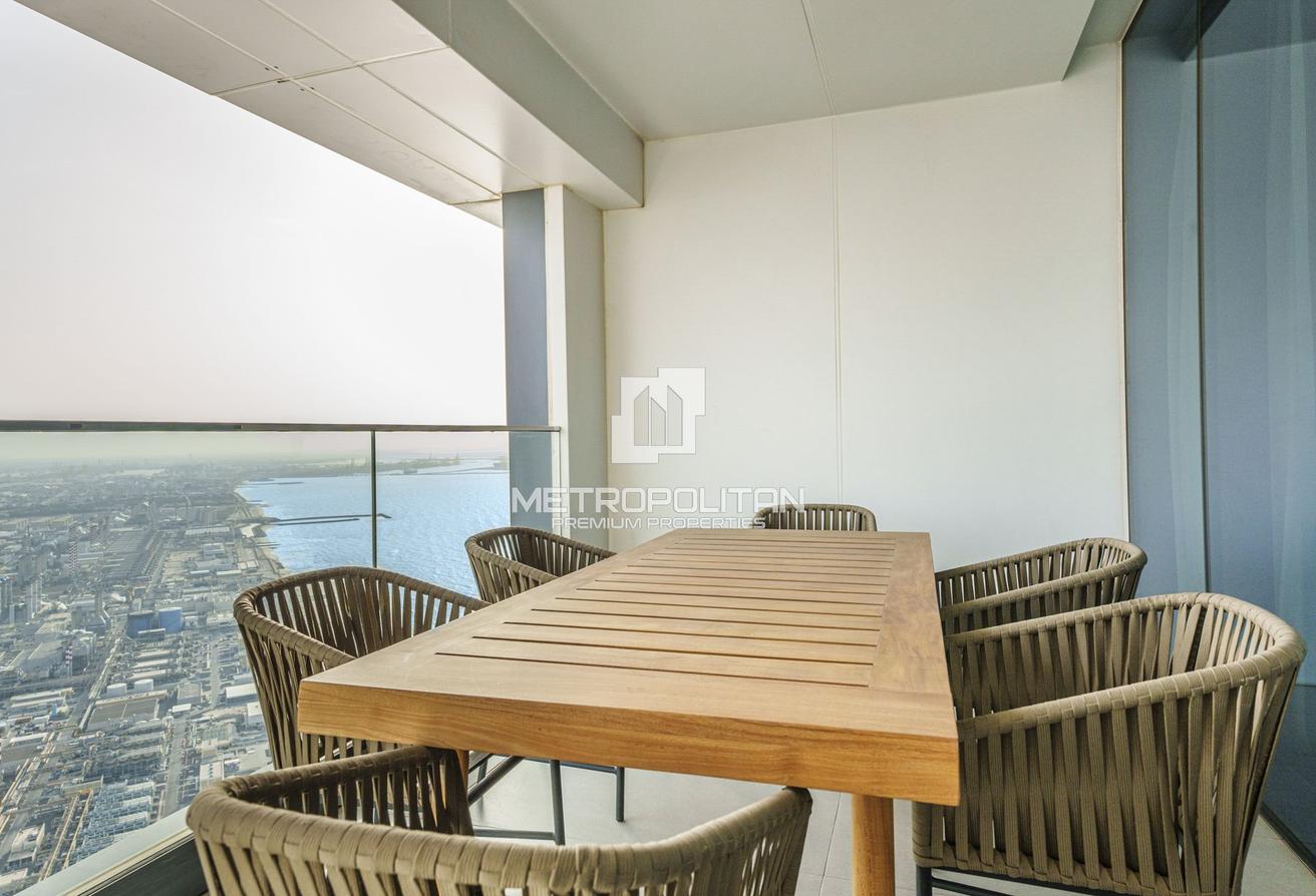 Spacious 2BR + Maid's | High Floor | Sea View photo 23