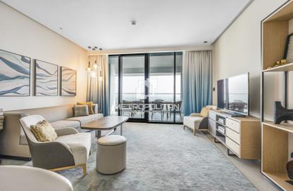 Apartment - 2 - 3 for rent in Jumeirah Gate Tower 2 - The Address Jumeirah Resort and Spa - Jumeirah Beach Residence - Dubai