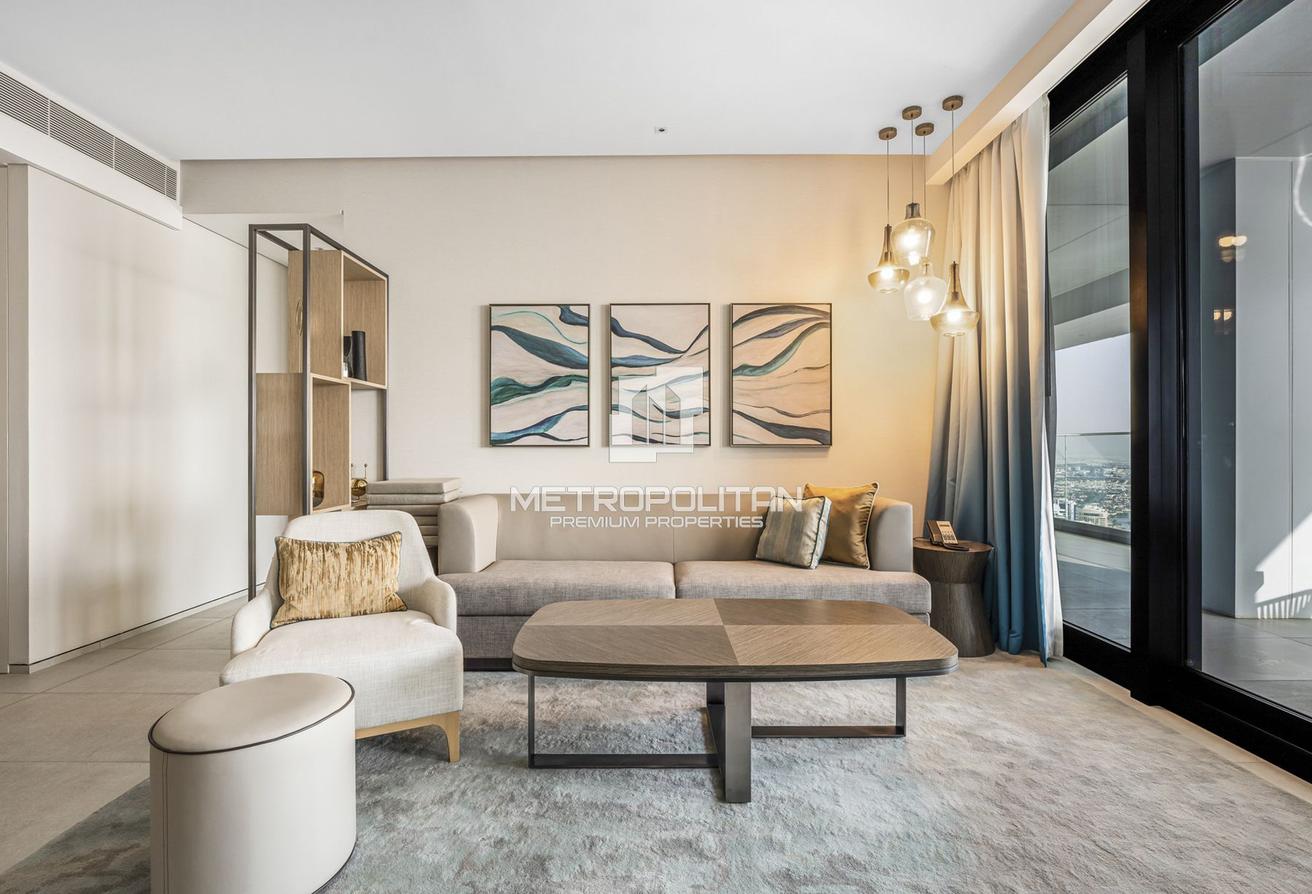 Spacious 2BR + Maid's | High Floor | Sea View photo 5