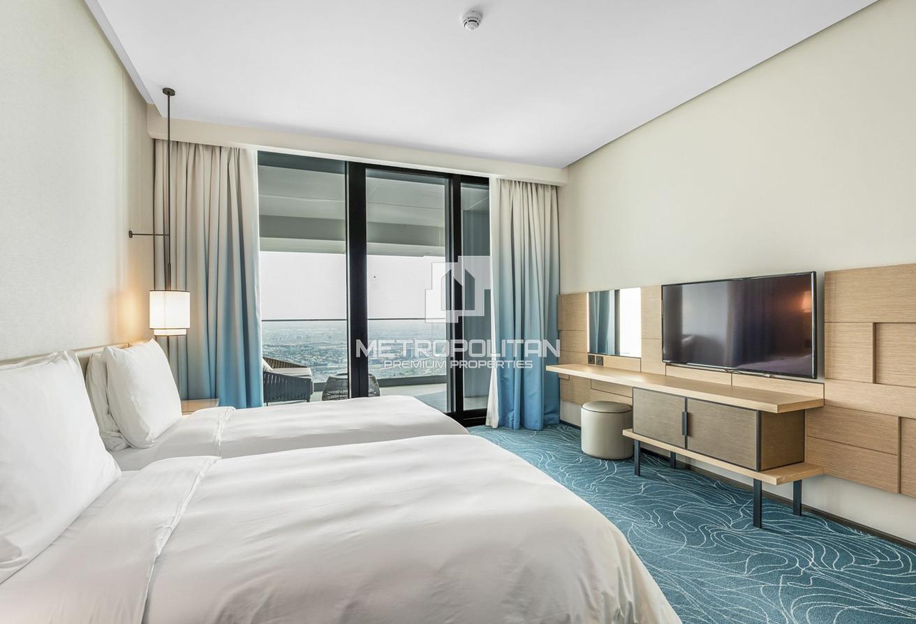 Spacious 2BR + Maid's | High Floor | Sea View photo 13