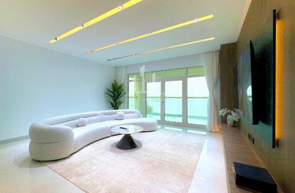 Apartment - 2 Bedrooms - 3 Bathrooms for rent in Al Hatimi - Shoreline Apartments - Palm Jumeirah - Dubai