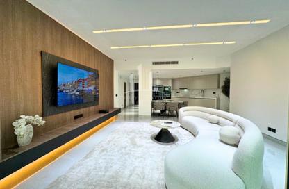 Apartment - 2 Bedrooms - 3 Bathrooms for rent in Al Hatimi - Shoreline Apartments - Palm Jumeirah - Dubai