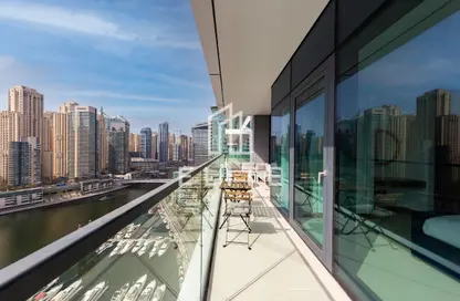 شقة - غرفة نوم - 2 حمامات للايجار في فيدا ريزيدنس دبي مارينا - دبي مارينا - دبي