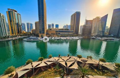 Apartment - 1 - 1 for rent in Bay Central Tower Central - Bay Central - Dubai Marina - Dubai