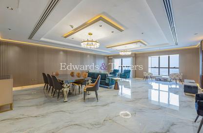 Apartment - 4 - 6 for rent in Elite Residence - Dubai Marina - Dubai