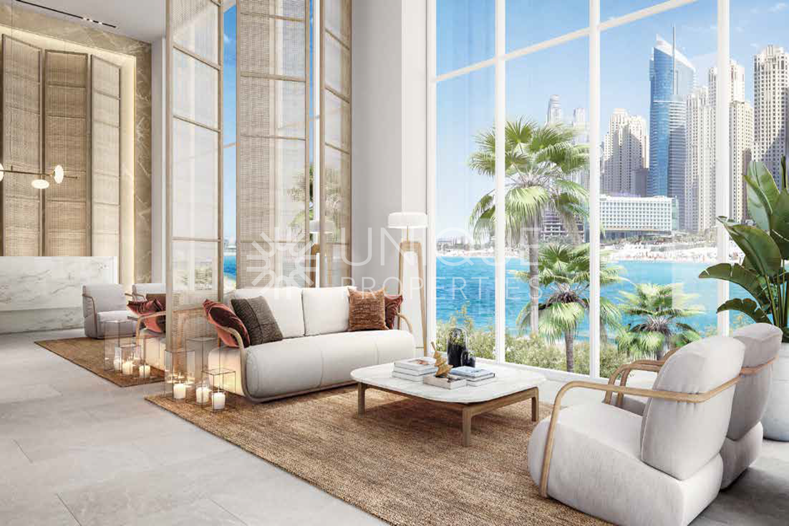 Above 40th floor | Full Sea and JBR Skyline view
