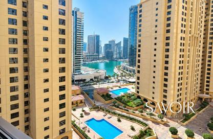 Apartment - 2 - 3 for rent in Sadaf 7 - Sadaf - Jumeirah Beach Residence - Dubai