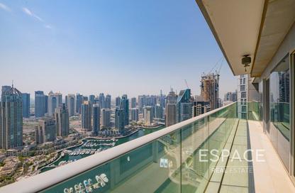 Apartment - 3 Bedrooms - 3 Bathrooms for rent in Damac Heights - Dubai Marina - Dubai