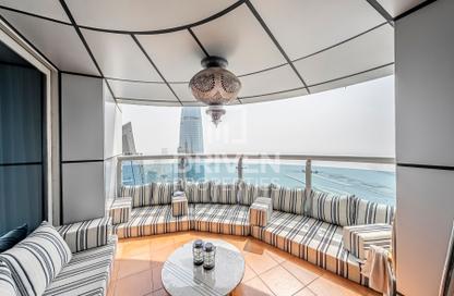 Apartment - 4 Bedrooms - 4 Bathrooms for rent in Princess Tower - Dubai Marina - Dubai