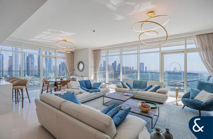 Apartment - 4 Bedrooms - 4 Bathrooms for rent in Sunrise Bay Tower 1 - Sunrise Bay - EMAAR Beachfront - Dubai Harbour - Dubai