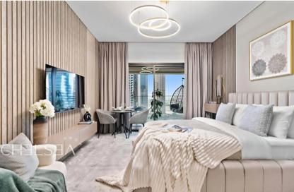 Apartment - Studio - 1 Bathroom for rent in Peninsula One - Peninsula - Business Bay - Dubai
