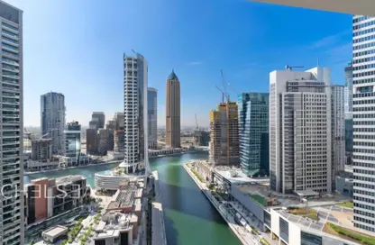 Apartment - 1 Bathroom for rent in Peninsula One - Peninsula - Business Bay - Dubai