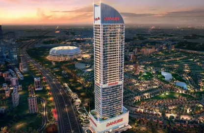 شقة - غرفة نوم - 2 حمامات للبيع في أسبيرز من دانوب - مدينة دبي الرياضية - دبي