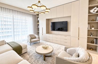 Apartment - 2 - 2 for rent in Grand Bleu Tower 1 - Grand Bleu - Emaar Beachfront - Dubai Harbour - Dubai