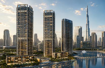 Apartment - 1 Bedroom - 2 Bathrooms for sale in Peninsula Four - Peninsula - Business Bay - Dubai