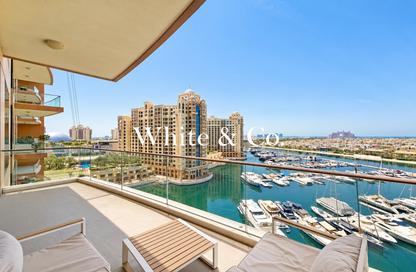 Apartment - 2 - 3 for rent in Ruby - Tiara Residences - Palm Jumeirah - Dubai