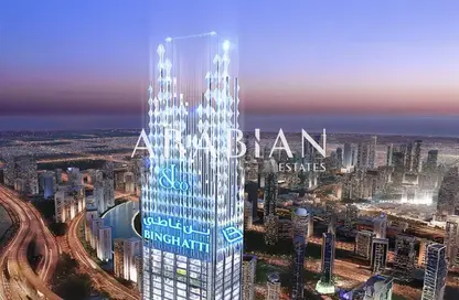 Apartment - 2 Bedrooms - 3 Bathrooms for sale in Burj Binghatti Jacob  and  Co - Business Bay - Dubai