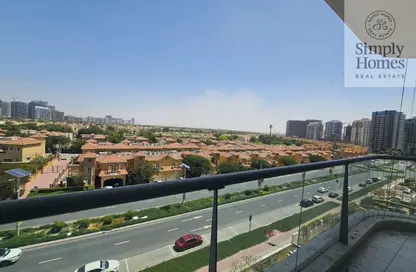 Apartment - 1 Bedroom - 2 Bathrooms for rent in Ice Hockey - Dubai Sports City - Dubai