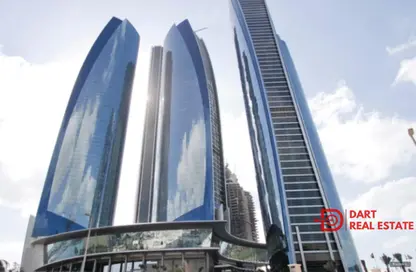 شقة - 2 غرف نوم - 3 حمامات للايجار في 5 برج الاتحاد - أبراج الاتحاد - شارع الكورنيش - أبوظبي