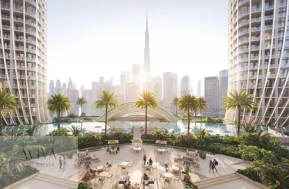 شقة - 1 حمام للبيع في برج بن غاطي سكاي رايز أ - بن غاطي سكاي رايز - الخليج التجاري - دبي