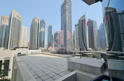 Apartment - 2 Bedrooms - 3 Bathrooms for rent in Time Place Tower - Dubai Marina - Dubai
