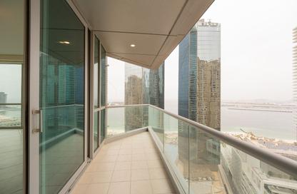 Apartment - 4 Bedrooms - 6 Bathrooms for rent in Al Fattan Marine Towers - Jumeirah Beach Residence - Dubai