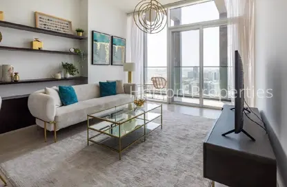 Apartment - 1 Bedroom - 2 Bathrooms for rent in Bloom Towers B - Bloom Towers - District 10 - Jumeirah Village Circle - Dubai