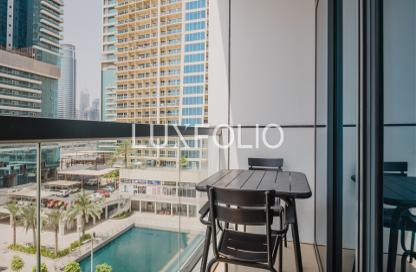Apartment - 1 Bedroom - 2 Bathrooms for rent in Lakeside Residence - JLT Cluster A - Jumeirah Lake Towers - Dubai