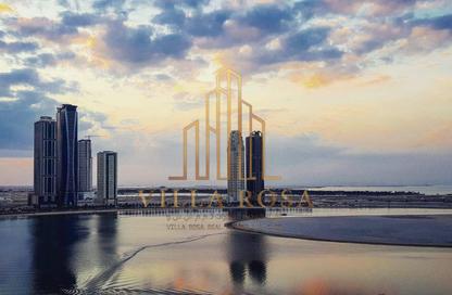 Apartment - 3 - 4 for sale in Asas Tower - Al Khan Lagoon - Al Khan - Sharjah