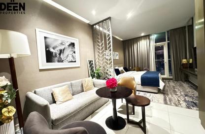 Apartment - Studio - 1 for rent in Damac Maison Prive A - Damac Maison Prive - Business Bay - Dubai