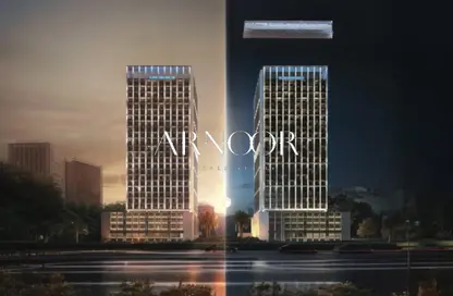 شقة - غرفة نوم - 2 حمامات للبيع في بن غاطي مونلايت - الجداف - دبي