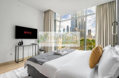 Apartment - 1 Bedroom - 2 Bathrooms for rent in Burj Vista 1 - Burj Vista - Downtown Dubai - Dubai