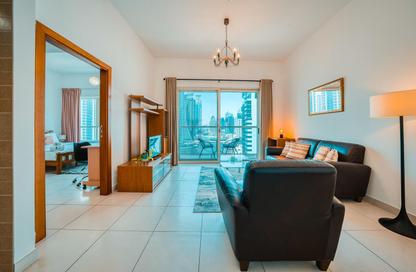 Apartment - 1 Bedroom - 1 Bathroom for rent in Marina View Tower B - Marina View - Dubai Marina - Dubai