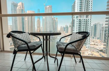Apartment - 1 Bedroom - 1 Bathroom for rent in Marina View Tower B - Marina View - Dubai Marina - Dubai