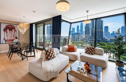 Apartment - 2 Bedrooms - 2 Bathrooms for rent in Burj Vista Tower 1 - Burj Vista - Downtown Dubai - Dubai