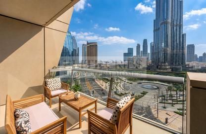 Apartment - 2 Bedrooms - 2 Bathrooms for rent in Burj Vista Tower 1 - Burj Vista - Downtown Dubai - Dubai