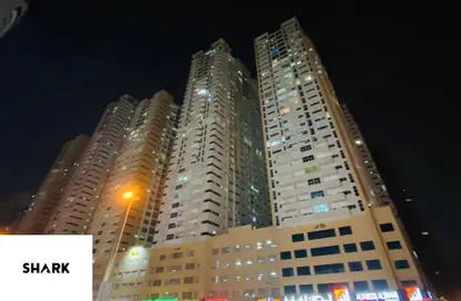 Apartment - 2 Bedrooms - 3 Bathrooms for sale in Ajman One Towers - Al Sawan - Ajman