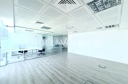 Office Space - Studio - 2 Bathrooms for rent in Indigo Icon - JLT Cluster F - Jumeirah Lake Towers - Dubai