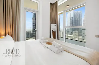 شقة - غرفة نوم - 2 حمامات للايجار في واحة اوربان - الخليج التجاري - دبي