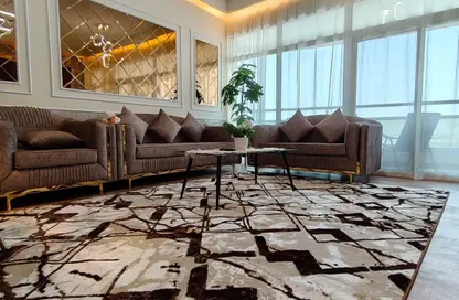 Apartment - 2 Bedrooms - 3 Bathrooms for rent in Horizon Towers - Ajman Downtown - Ajman