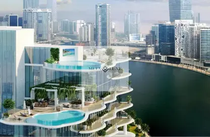 Apartment - 1 Bathroom for sale in Chic Tower - Business Bay - Dubai