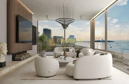 Penthouse - 4 Bedrooms - 6 Bathrooms for sale in Habtoor Grand Residences - Dubai Marina - Dubai